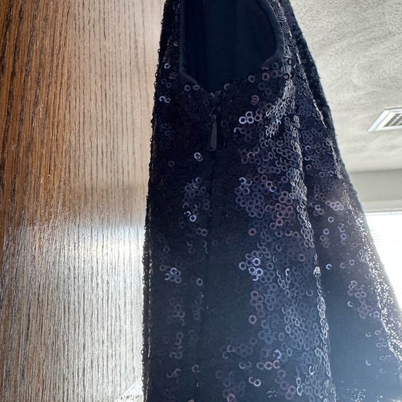 Lulu's Totally Gorgeous Navy Blue Sequin Backless Maxi Dress - Picture 10 of 10